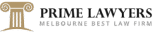logo prime lawyers black